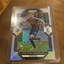 2022 Panini Prizm Premier League Joachim Andersen Silver Mojo Prizm