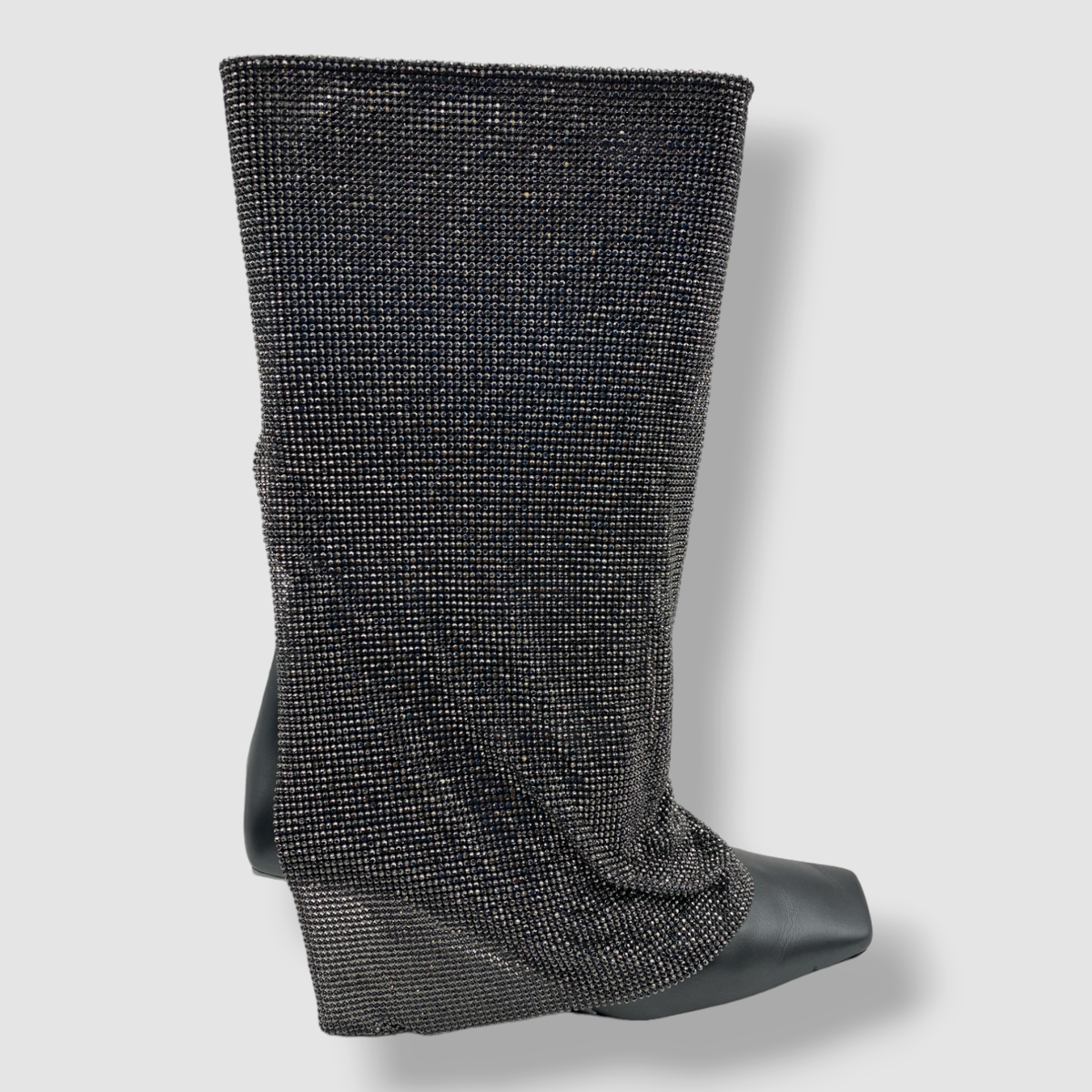 【関税込み】benedetta bruzziches 'Virginia' boots $1635 Benedetta Bruzziches Women's Gray Virginia Crystal