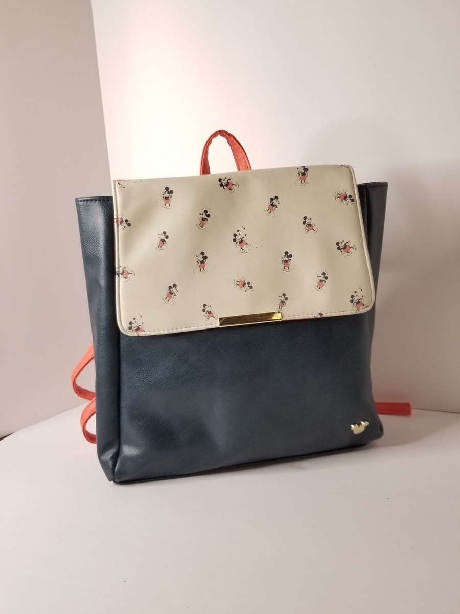 Disney Cream and Blue Backpack Loungefly Disney Stitch Backpack Cream and | Mercari main image 2