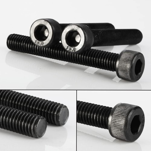 M5 M6 Zylinderschrauben Innensechskant ISK 12.9 Stahl DIN 912 Zylinder Schrauben - Bild 4 von 8