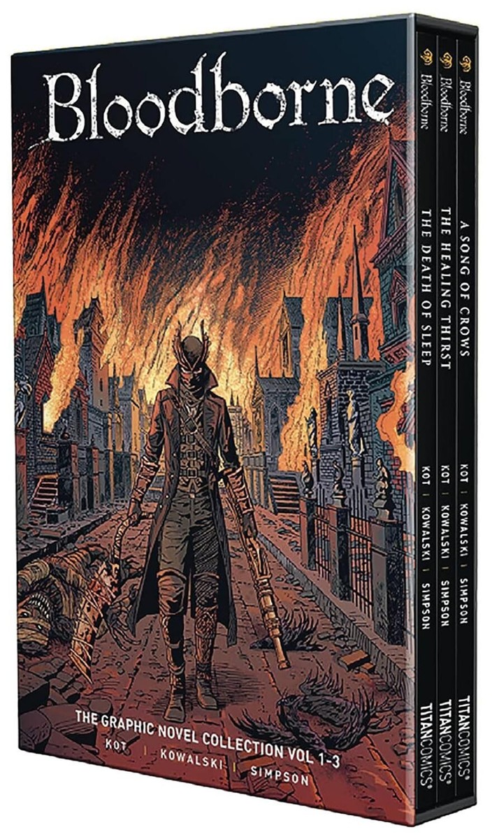 4-6: Set Slipcase Bloodborne DARKSOULⅢのセット  Bloodborne Kot, Piotr Kowalski, Ales, Nintendo Switch