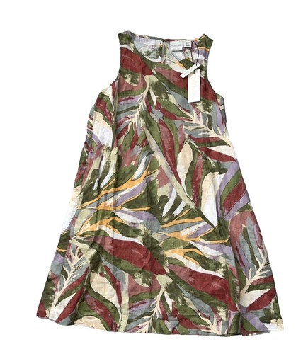 NWT By Anthropologie Sleeveless Linen Wrap Mini Dress $168 SIZE 10 Gold |  eBay