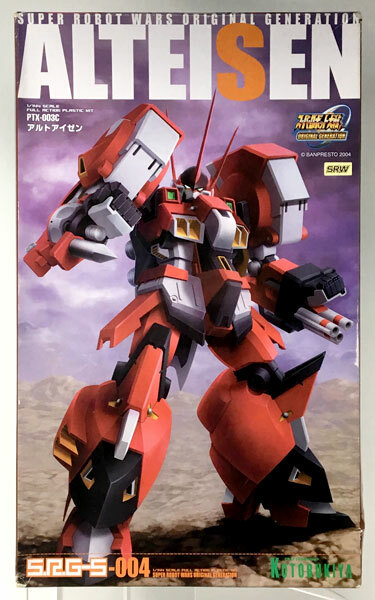 BANDAI - ptx003s！！！ KOTOBUKIYA 1/144 PTX-003C ALTEISEN Super Robot Taisen OG