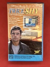 Twice Shy Dick Francis VHS Retro Vintage Video Cassette Clamshell