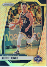 2024 Panini Prizm WNBA Silver Parallel NO.12 Kristi Toliver, Washington Mystics
