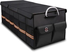 Trunk Organizer Cargo Waterproof Collapsible Durable Multi Compartments Large
