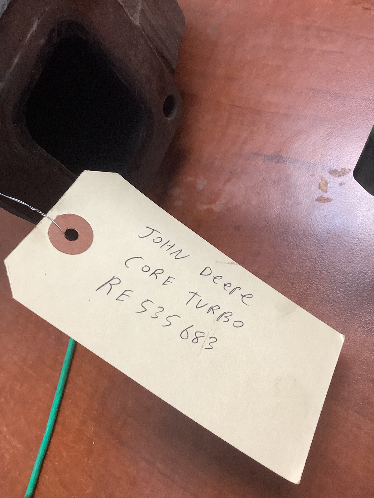 john deere turbocharger BorgWarner Turbo Core RE535683