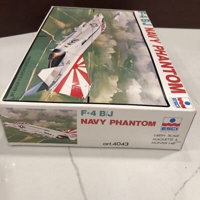 Maquette ESCI 1/48 McDonnell Douglas F-4 B/J Navy Phantom - Boîte 1985