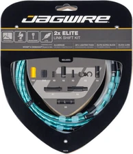 Jagwire 2x Elite Link Shift Cable Kit - SRAM/Shimano, Polished Ultra-Slick Cable