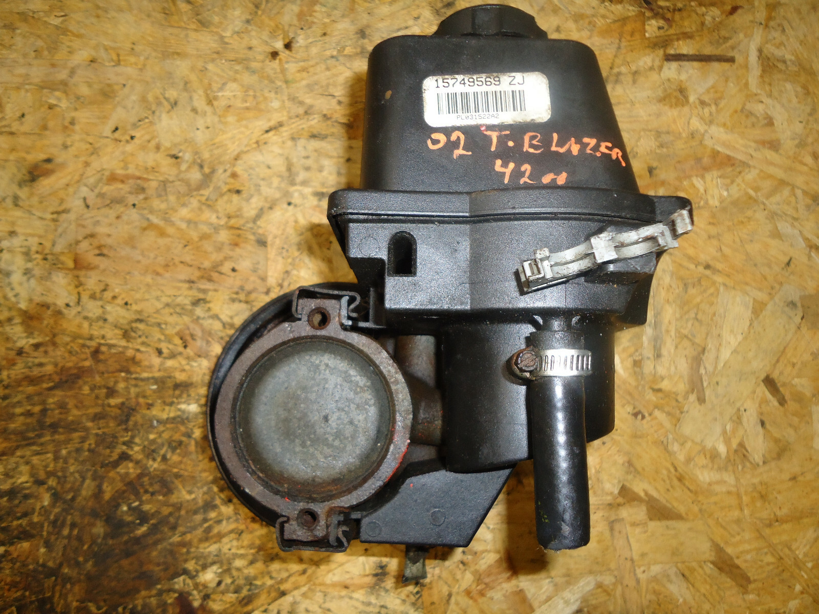 2002 CHEVY TRAILBLAZER 4.2L POWER STEERING PUMP eBay