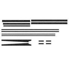 Mamiya RB67 67 6x7 120/220 Filmback 67 Pro S Light Seal replace 2pcs kit From JP