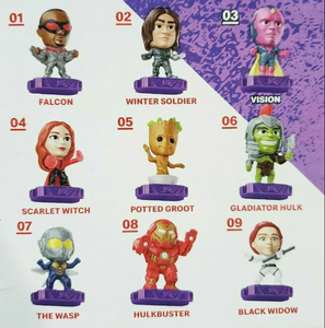 Details about McDonaldu0027s Happy Meal Toy 2020 Marvel Studios Heroes Figures  - Choose a Figure