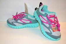 Girls Athletic Sneaker Walking Shoe Danskin Lightweight Mint Green U.S 1 Eu 32.5