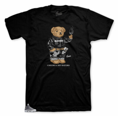 Shirt Match Jordan 13 Atmosphere Grey Retro Shoes - Cheers Bear Tee