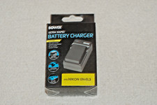 Bower Ultra Rapid Charger for Nikon EN-EL3 Battery wall plug, car euro adapter