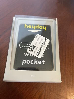 heyday™ Cell Phone Wallet Pocket with MagSafe - Black Croc - Image 1 of 3