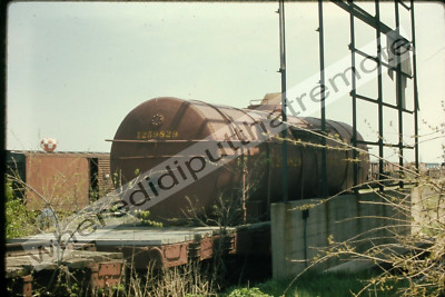 Original Slide Chicago & Northwestern CNW X259829 Water Car 5-4-74 Boon IA (HU)