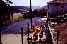 1950s 3430 Wilshire Tce San Diego ? California  Red Border Kodachrome Slide BF-B