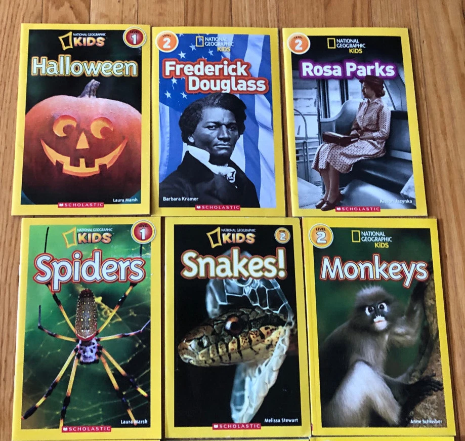 13 Levels 1, 2, 3 National Geographic Kids Reader Books Rocks Animals ++ - Image 4 of 4