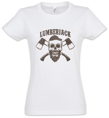 Lumberjack IV Damen T-Shirt Lumberjack Woodcutter Woodsman Woodmann