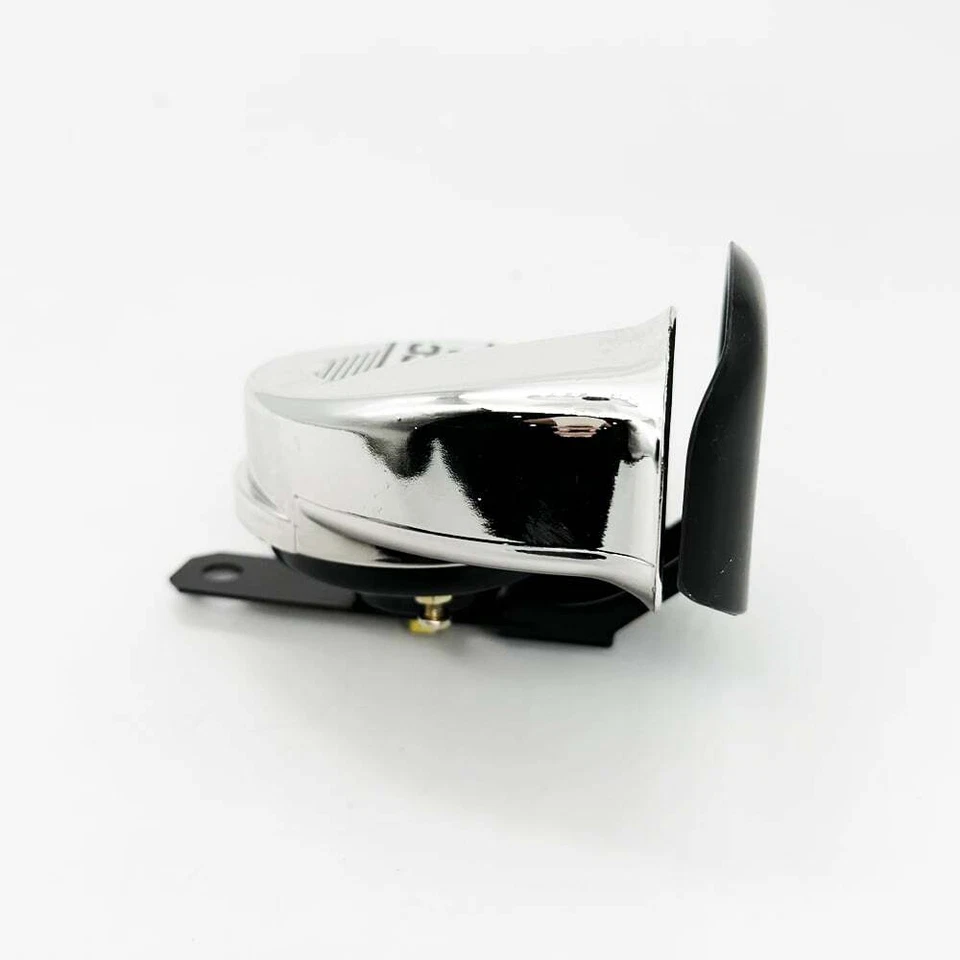 Bocina cromada fuerte para motocicleta Honda Shadow VT 600 700 750 1100 VT1300 Fury Foto 3 de 4