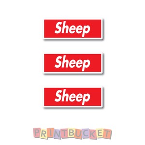 supreme sheep logo