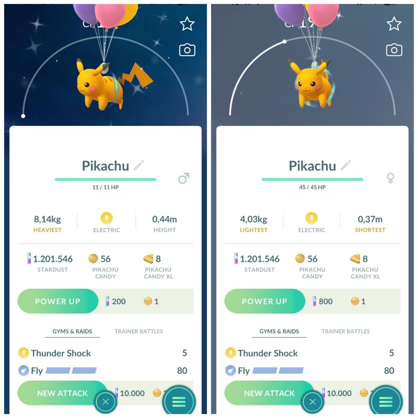 Pokémon GO Shiny Flying Pikachu with Purple Balloons – Singapore – Trade  20.000 stardust (Read Describe) - PoGoFighter