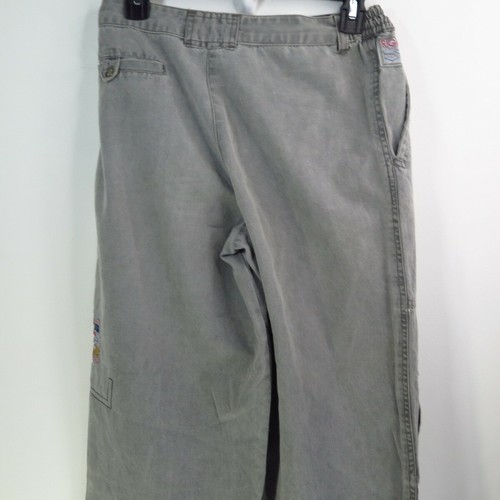 Rigolletto Boy's Gray Denim Cargo Pants Size 14 R 29x28 - Picture 6 of 8