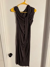 Women "Alice + Olivia" brown T-shirt dress. No size indicate P2P @14"