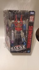 Transformers Siege Starscream Hasbro Voyager Class 2018 Figure Collectible