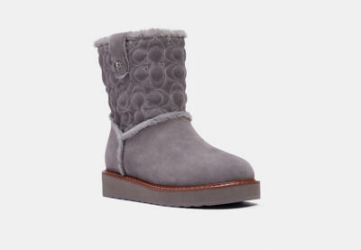 Coach Ivy Boot Heather Gray 8.5 MSRP 