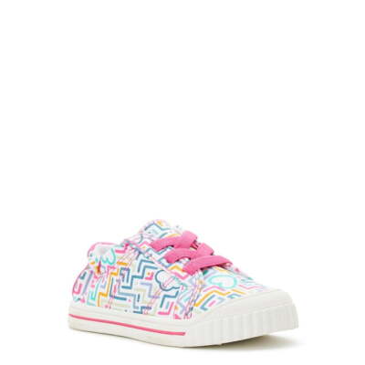 Wonder Nation GTWN43CA005 Multicolor Canvas Bump Toe Girls
