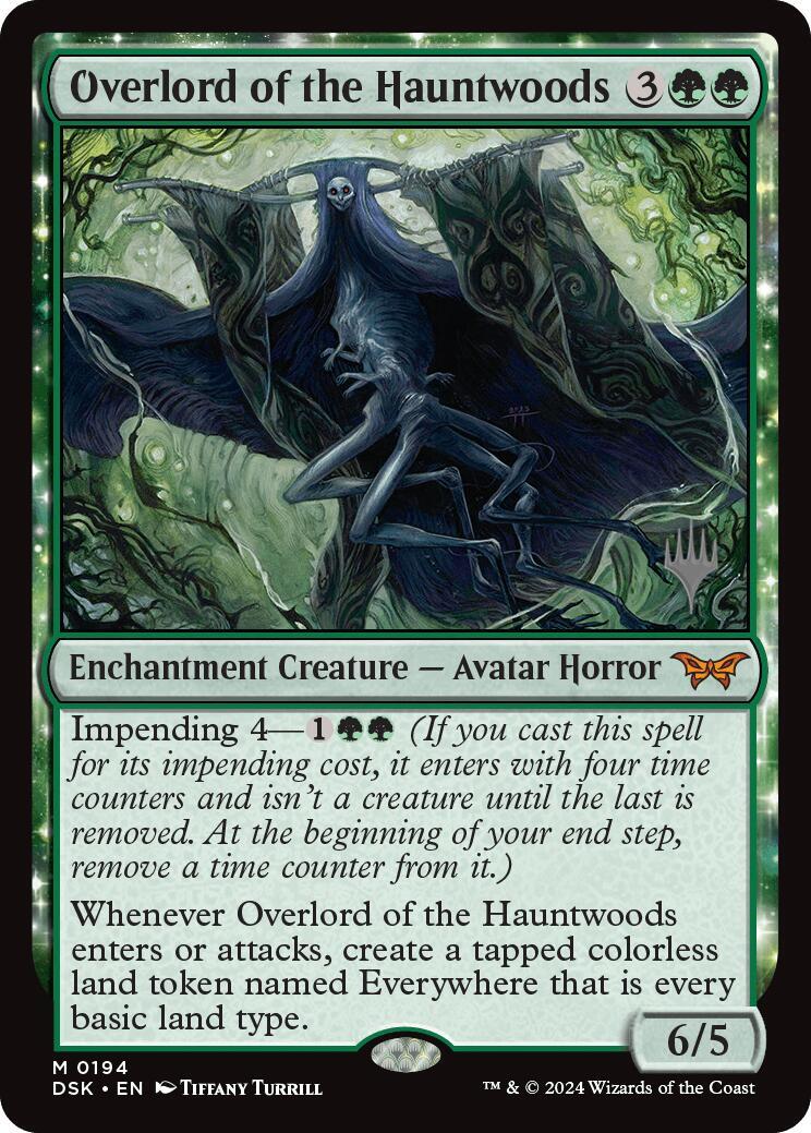 Overlord of the Hauntwoods Promo Pack: Duskmourn: House of Horror Foil