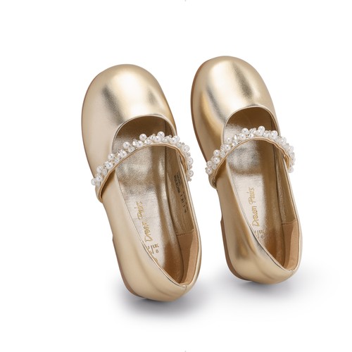 Dream Pairs Kids Girls Flat Shoes Rhinestones Wedding Princess shoes Dress Shoes - Picture 20 of 56