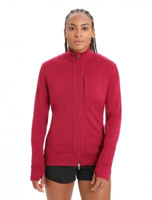 ICEBREAKER Merino Quantum III Zip-Jacke Damen 270 g/m² Merinowolle 