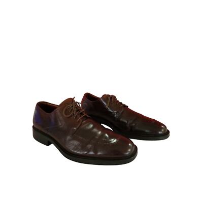 Johnston & Murphy Mens 10 M Oxford Brown Leather s-l400.jpg main image 3