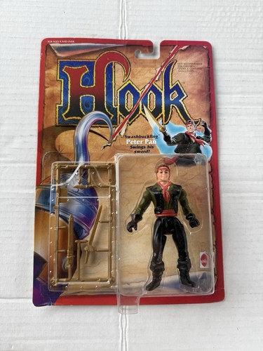Hook Swashbuckling Peter Pan Action Figure 1991 Sealed Complete Vintage - Picture 2 of 10