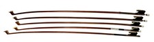 Vintage LOT of Old 4/4 Pernambuco Wood Violin Bows Germany LOT 2.4