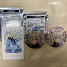 Hololive Winter Street Flaaffy Mococo Set Pinback Button*Polaroid style card