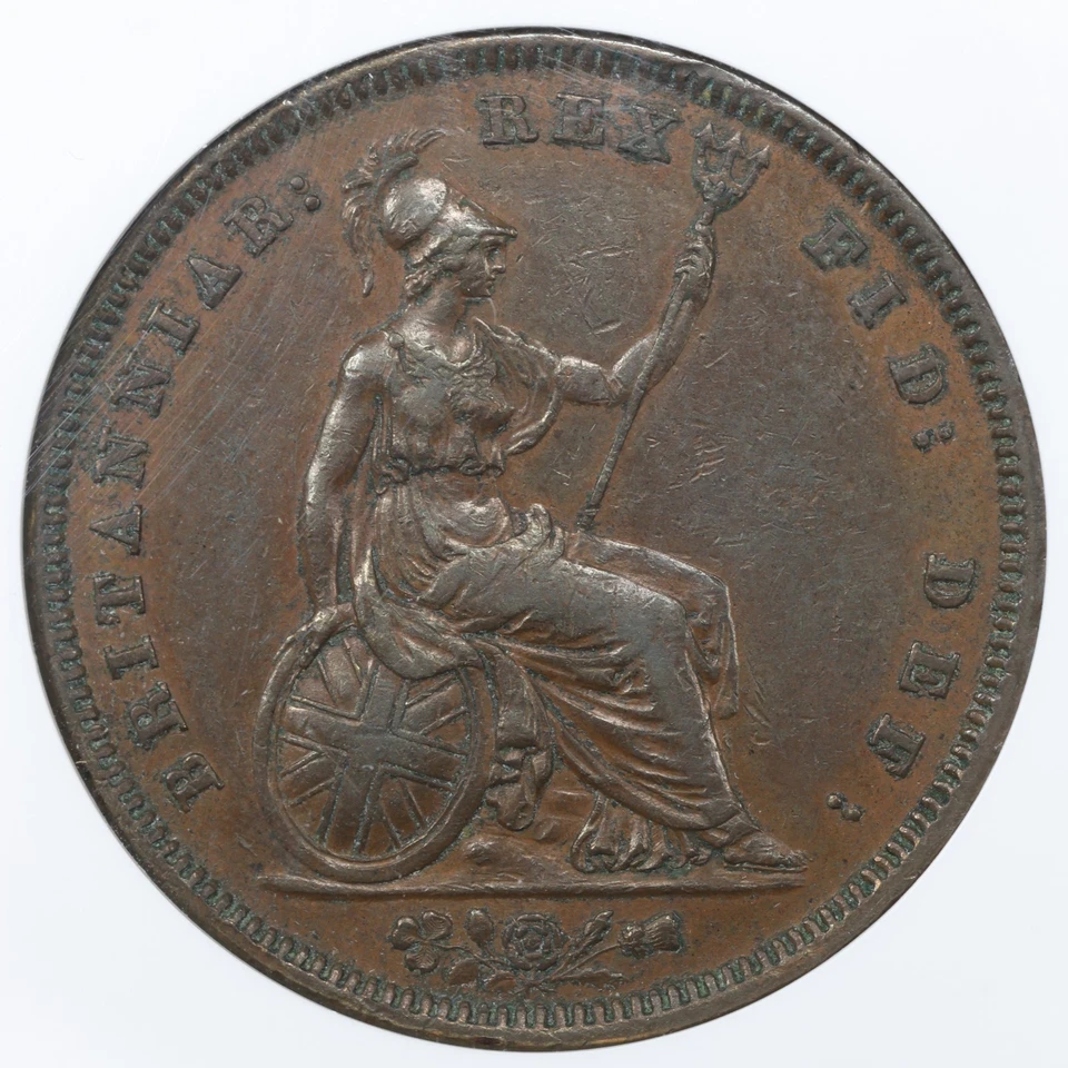 1831 Great Britain Penny King William IV Penny NGC XF40BN - Image 2 of 4