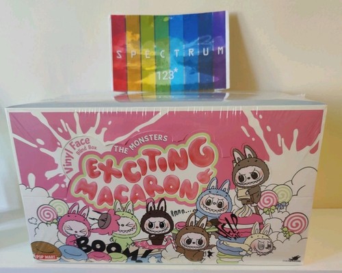 POPMART Labubu The Monsters Exciting Macaron Plüsch Box Full Set - Neu & Versiegelt ✅