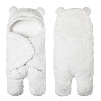 Soarwg Kids Baby Swaddle, Natural Receiving Swaddle Wrap, White 