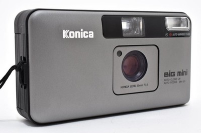 KONICA BIG mini BM-201 コンパクトフィルムカメラ コニカ Konica Big Mini BM-201 BM201 35mm f/3.5 Film Camera From JAPAN
