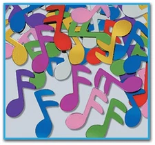 Fanci-Fetti Musical Notes for Christmas - Beistle