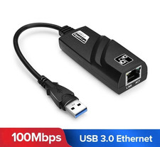 USB 3.0 Gigabit Ethernet LAN RJ45 1000Mbps Network Adapter For Windows PC Mac