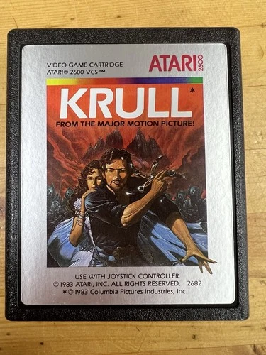 Krull (Atari 2600) 1986 Cartridge Only