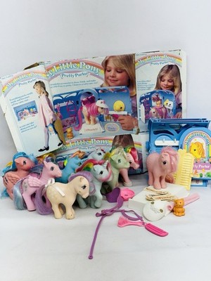 My Little Pony Vintage G1 Lot Of 10 Firefly Brilliant Bloom Starflower Pretty Pa