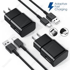 USB Power Adapter Type C Cable Fast Charger Cord For Samsung Galaxy S24 23 22 21