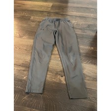 Under Armour Kids Grey Athletic Pants Youth Large Joggers Gym School