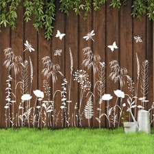 Large Flower Stencils for Painting Walls Floral Wood 10 inches